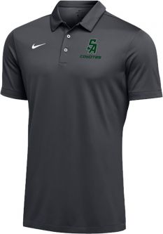 Nike S/S Team Polo, Anthracite